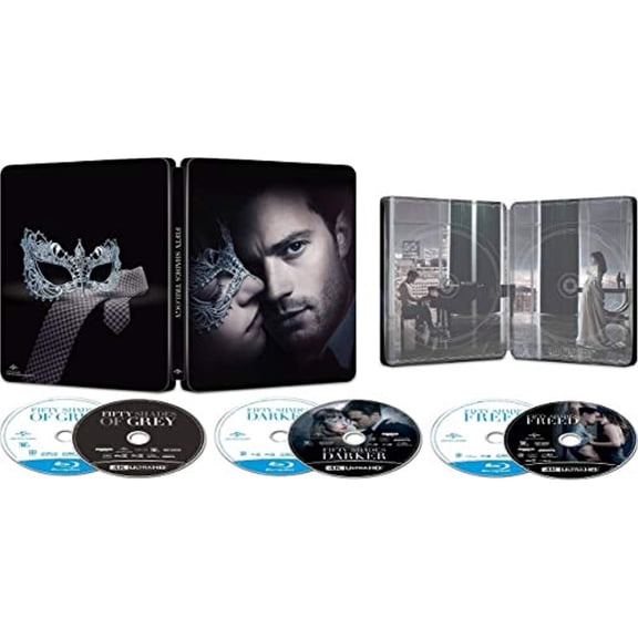 Fifty Shades Trilogy (4K UHD Steelbook   Blu-ray) [UHD]