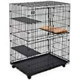 thumbnail image 3 of ProSelect Wild Time Cage Hammock Cat Bed - Brown - One Size, 3 of 4