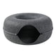 thumbnail image 2 of Túnel de fieltro para gatos, cama cueva, extraíble y resistente a los arañazos, fácil de transportar. Gris oscuro, 2 of 2