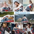 thumbnail image 5 of Fire Trucks Cooling Blanket, Lightweight Breathable Summer Throw Blanket with Double Sided Cold Effect, Modern Cartoons Vehicles Picnic Beach Blankets Bed Sheet for Hot Sleepers 40"x60", 5 of 8
