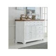 thumbnail image 1 of Progressive Furniture D884-56 Dining Room Server - Light Oak And Distressed White, 1 of 4