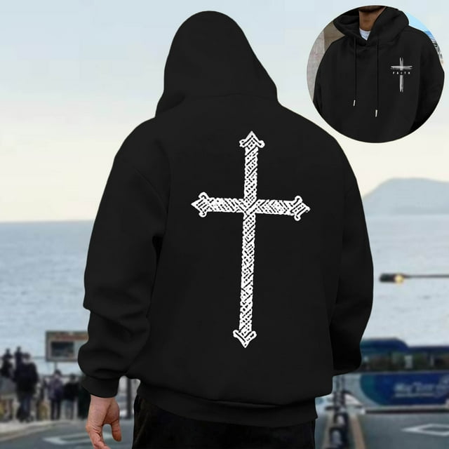 WILLBEST Sudadera con Capucha Temática con Diseño Inspirador y Gráfico para Caballeros, Estilo Casual, Cómoda y Forrada. 2XGrande