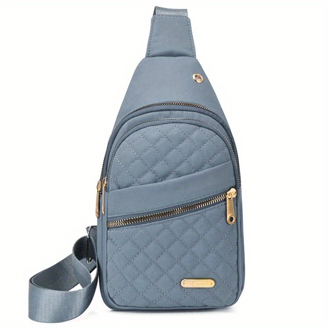 Sac de Poitrine pour Femmes, Grand Sac Bandoulière