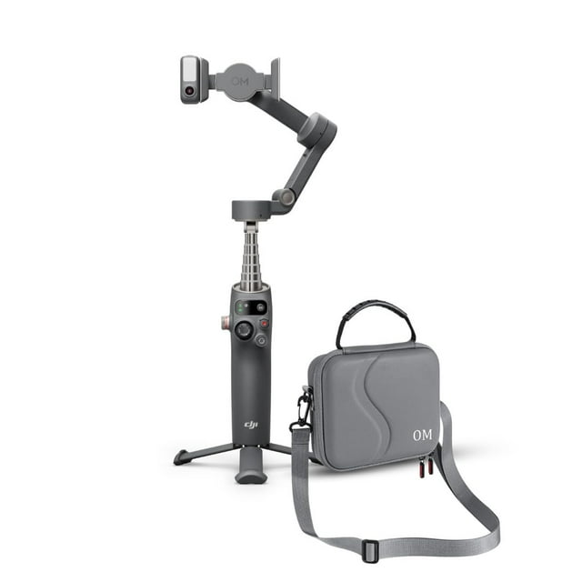 Gimbal DJI Osmo Mobile 7P con módulo multifuncional y funda