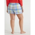 thumbnail image 2 of Joyspun Women's Woven Pajama Boxer Shorts, Sizes XS to 3X, 2 of 6