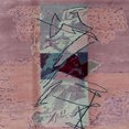 thumbnail image 1 of Ahgly Company Indoor Square Abstract Mauve Taupe Purple Abstract Area Rugs, 5' Square, 1 of 6