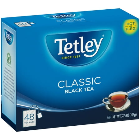 (2 Pack) TetleyÂ® Classic Black Tea Bags 48 ct Box