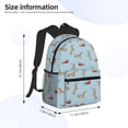 thumbnail image 4 of Fotbe Dachshund Dog Lightweight Casual Laptop Backpack for Men and Women, Daily use Waterproof backpack, Backpack for College, 4 of 8