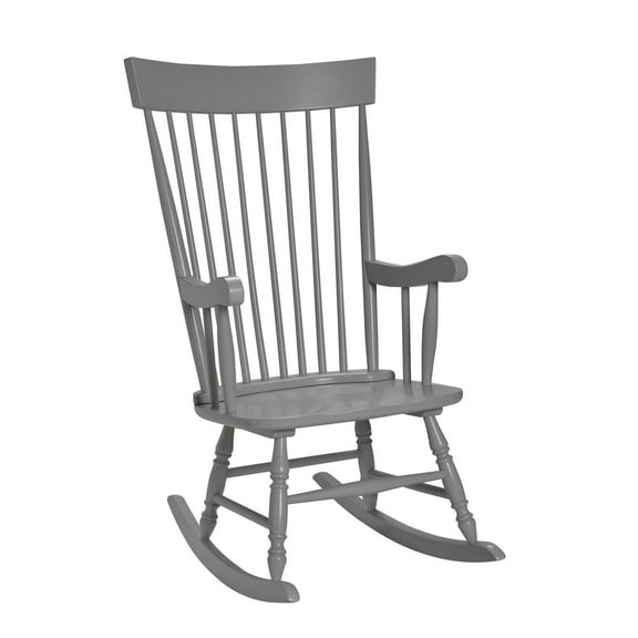 Gift Mark Modern Adult Rocking Chair-Color:Grey