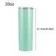 thumbnail image 3 of Ounissouiy Tazas delgadas Material de acero inoxidable Material de oficina creativo Botella de agua de gran capacidad con tapa Útil Taza de café no Utensilios de cocina ocho Ounissouiy HA059576-08, 3 of 6