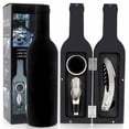 thumbnail image 4 of TIMIFIS Alloy Corkscrew Abs Bottled Wine Corkscrew Wine Set Holiday Banquet Gift Wine Set of Three Kitchen Gadgets, 4 of 8