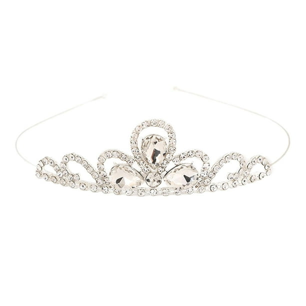 Diadema, tiara, disfraz, tocado decorativo, accesorios para el pelo, regalo, dulce regalo Blanco