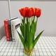thumbnail image 3 of Planta en maceta Interior flor falsa Tianshan tulipán 12 cabezas color Blanco, 3 of 14