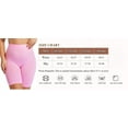 thumbnail image 3 of Vloges Women's Plus Pink Thigh Shaper Loungewear Pants, 1-Pack, 3 of 7