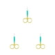 thumbnail image 1 of Soidarity Pinzas para cutículas de uñas, tijeras de acero inoxidable, galvanoplastia, impermeables, de mano, accesorio para el hogar, Spray verde dorado Type1 NO1 Soidarity  CBP288410, 1 of 6