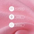 thumbnail image 5 of Poroka 5 Pack Toddlers Girls Cotton Short-Sleeve T-Shirt Summer Toddlers Girls Solid T-Shirt with Round Neck, 5 of 7