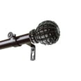 thumbnail image 5 of InStyleDesign  Gradient 1 inch Diameter Adjustable Curtain Rod satin nickel 160 to 240 inches Silver Finish, 5 of 5