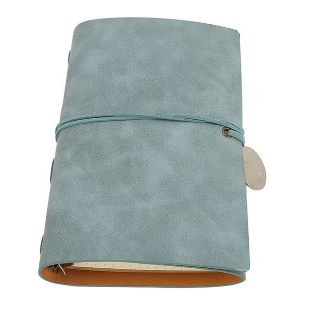 Cuaderno Con Correas De Cuero PU De Primera , 160 Páginas Con 4 Inserciones, Diario En Espiral Para Tomar Notas, Dibujar, Escribir, Para Planificador De Diario, álbum De