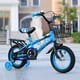thumbnail image 2 of Bicicleta Bicicleta para niños de 12/14/16 pulgadas, bicicleta para niños y niñas, bicicleta para niños de altura ajustable con cesta desmontable para 2-7 años 1 1, 2 of 5