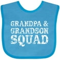 thumbnail image 3 of Inktastic Grandpa and Grandson Squad Boys or Girls Baby Bib, 3 of 4