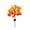 typeA, variant on 4PC Solar Lighted Maple Leaf Tree Stake Decor Warm LED Glow Fall Harvest Lawn Ornament Waterproof Outdoor Front Yard Pathway Autumn Halloween Seasonal Landscape Lighting Accessory