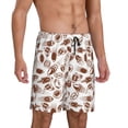 thumbnail image 2 of Fotbe Rugby Style Pajama Shorts for Men, Men's Pajama Bottoms, Sleepwear,Short Pajama Pants-X-Large, 2 of 9