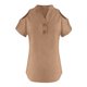 thumbnail image 4 of Loose Off The Shoulder Tops For Women Color Sólido Cuello en V Linen Feel Camiseta de Manga Corta, Tops de Lino para Mujeres Loose Fit Verano, 4 of 7