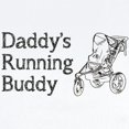 thumbnail image 2 of CafePress - Daddy's Running Buddy Long Sleeve Infant Bodysuit - Long Sleeve Cotton Baby Bodysuit, 2 of 4