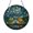 Acrylic 3.5 Inch, variant on Frog Under Stars Stained Glass Suncatcher Window Hanging Night Sky Nature Art