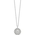 thumbnail image 2 of Sterling Silver Cz A Time For Miracles 18In. Necklace Made In China qsx565, 2 of 5