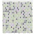 thumbnail image 2 of Ambesonne Nature Shower Curtain, Minimalist Rain Drops Print, 69"Wx70"L, Pale Mauve, 2 of 4