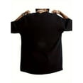 thumbnail image 2 of [Cotton T-Shirt] Men's Cotton T-Shirt - Casual Round Neck, Short-Sleeved, Breathable Fabric for Summer Sports and Fitness, Printed, Half-sleeved, Leisure Style, Conventional Version,, 2 of 12