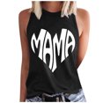 thumbnail image 2 of Boovnll Débardeurs pour Femmes, T-Shirt Sans Manches à Col Rond Imprimé Mode pour Femmes, Débardeur pour Femmes, 2 of 4