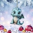 thumbnail image 5 of 2D Flying Baby Christmas Tree Ornament Adorable Holiday Decoration with Unique Design for Festive Atmosphere Glimmer, 5 of 5