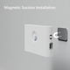 thumbnail image 2 of Luz LED con Sensor de Movimiento, Inalámbrica, Magnética, Recargable, Inteligente, Cálida, para Escaleras, Armario, Pasillo., 2 of 5