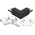 thumbnail image 6 of CRL 3TRHBL Matte Black 300 Series Top Cap 90 Corner, 6 of 6