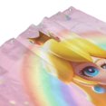thumbnail image 3 of Cortina de ducha de princesa Peach, juego de cortinas de ducha con dibujos animados encantadores para niños, niñas, dormitorio universitario, baño, accesorios de decoración de bañera a prueba de agua, 3 of 8