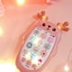 thumbnail image 1 of Baby Phone Toys Bilingual Telephone Teether Music Voice Toy Early Educational Learning Machine Electronic kids Gift Music Toyspink deer He Qiyong unisex, 1 of 1