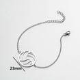 thumbnail image 3 of Sports Accessories Series Fashion Geometric Round Hollow Volleyball Football Bracelet Design, 3 of 3
