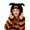 stag126 Women's Witch Hats-11-Black, variant on BRICH Halloween Novelty Hat Plush Headband Cap for Adult Halloween Christmas Party 01-Yellow One Size
