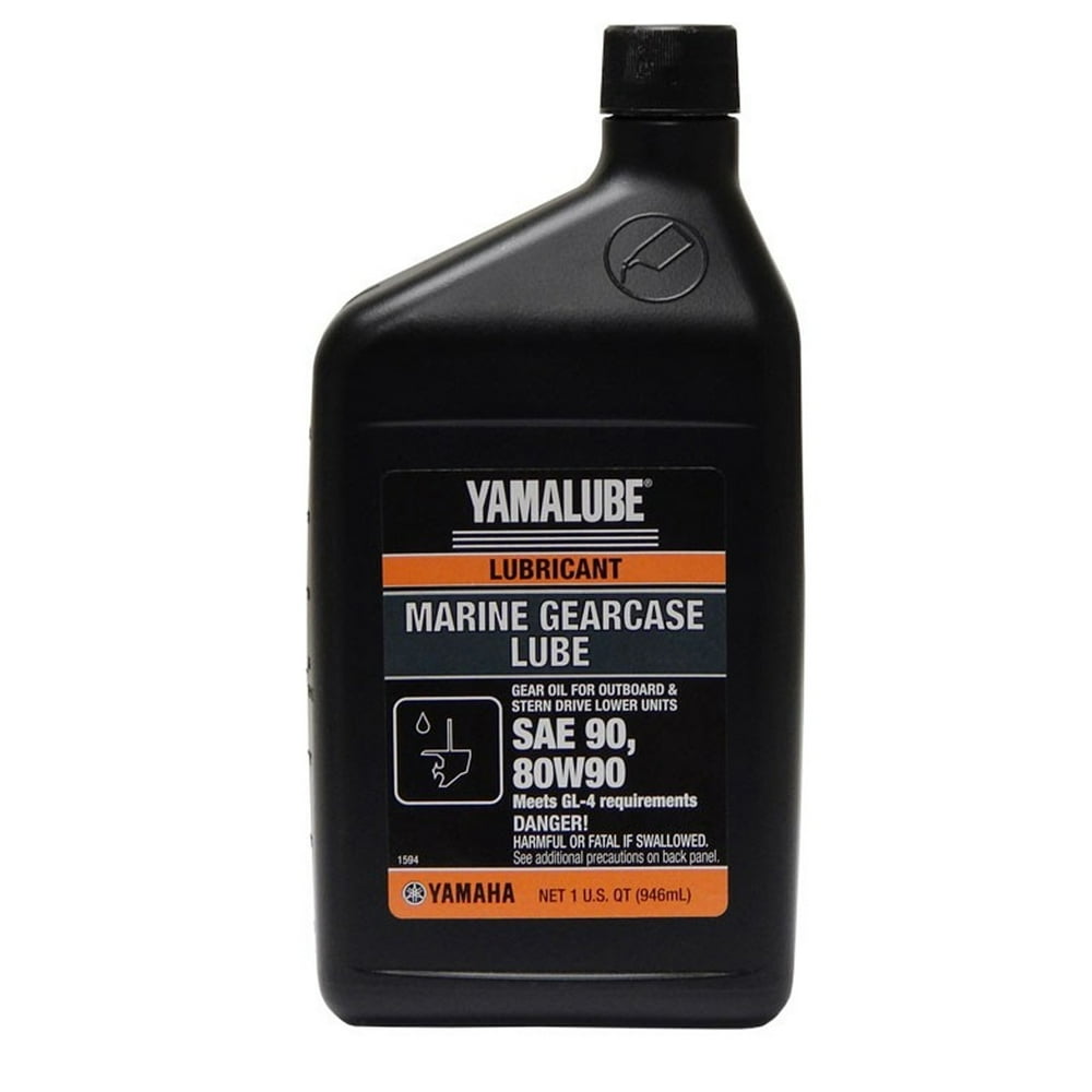 Yamaha New OEM 32 OZ. LOWER UNIT GEARCASE LUBE OIL QUART ACCGEARLUB