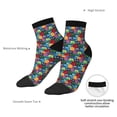thumbnail image 6 of Fuzoiu Funny Owls Print Adult Socks, Crew Moisture-wicking Socks, Unisex Cushion Crew Socks,Casual Sports Ankle Socks, 6 of 7