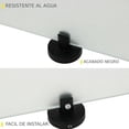 thumbnail image 2 of repisas de vidrio set 2 piezas negro, 2 of 4