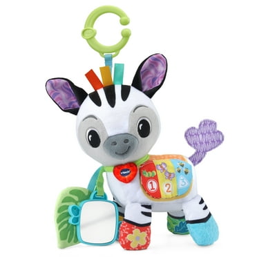 VTech Baby Take Me With You Zebra Fabric, Plastic Baby and Toddler Toys