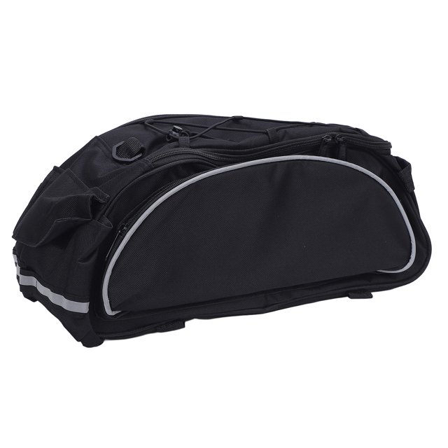 Cycle Rack Bag Water Resistant Reflective Trim Quick Access for Outdoor Activities