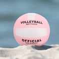 thumbnail image 3 of Voleibol de interior suave del voleibol del cuero de la PU del tamaño 5 del voleibol del examen de ingreso, 3 of 4