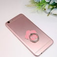 thumbnail image 4 of Universal Metal Finger Ring Phone Grip with 360- Rotation and Floral Design Kickstand Holder for Smartphones, 4 of 7