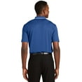 thumbnail image 2 of Sport-Tek K467 Mens Dri-Mesh Polo with Tipped Collar & Piping, Royal Blue & White - Extra Small, 2 of 2
