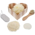 thumbnail image 1 of 1 Set Bath Spa Gift Box with Pumice Stone and Loofah Slice for Women, 1 of 4