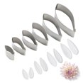 thumbnail image 2 of KALAIEN Dahlia Sugar Flower Veining Molds Fondant Cutters Gumpaste Cake Craft Tools(14PCS), 2 of 4